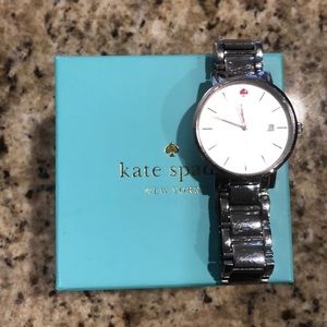 Kate Spade silver women’s watch -used
